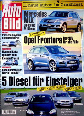 Deckblatt Auto Bild (26/2005)